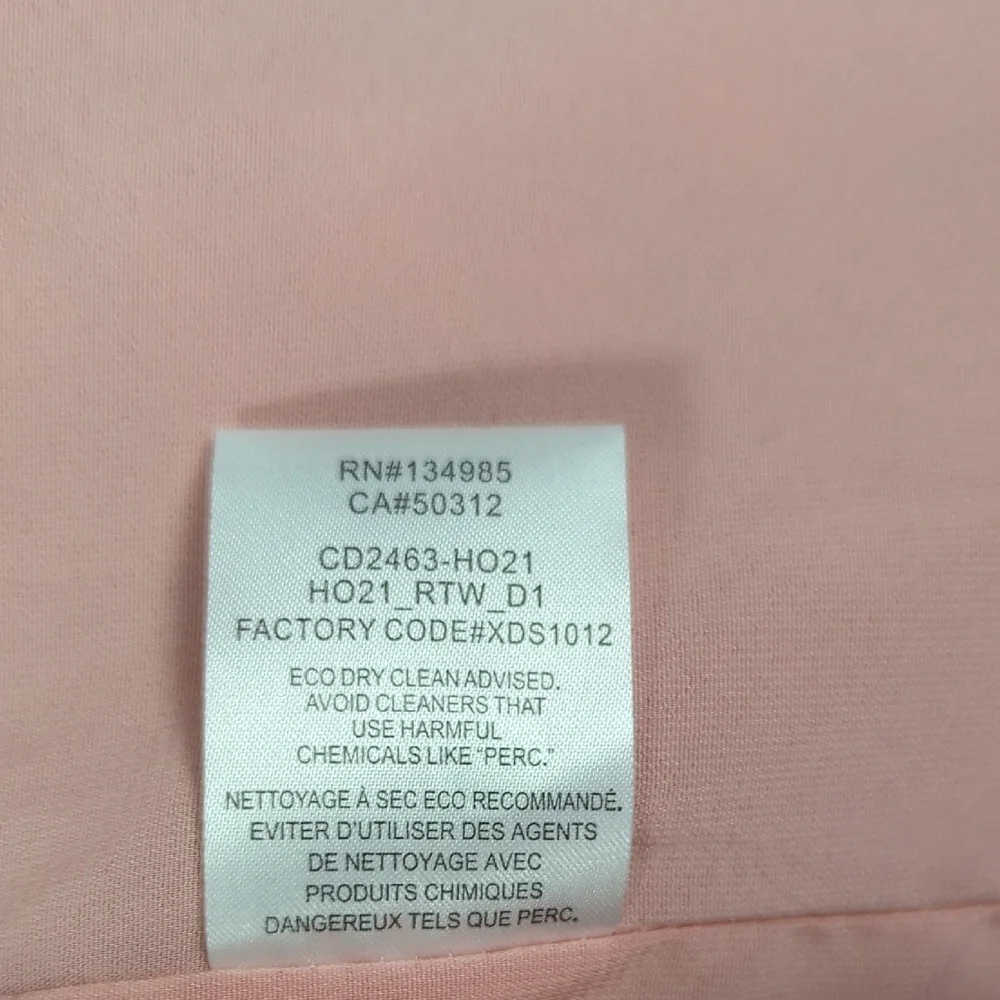 For Love & Lemon Floral One Shoulder Mini Dress Pink 1X party cocktail 80s 90s - Picture 11 of 11